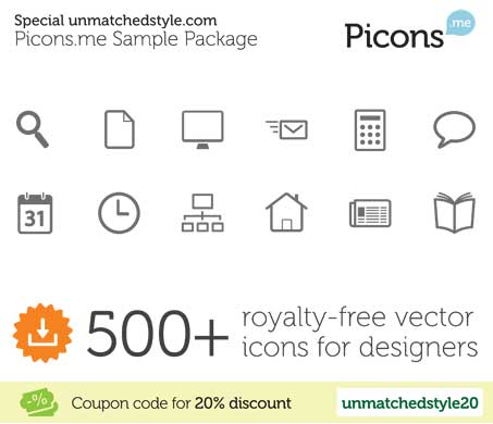 Icon Pack Giveaway by Picons.me