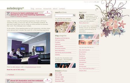 exiledesigns.com