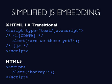 js embedding