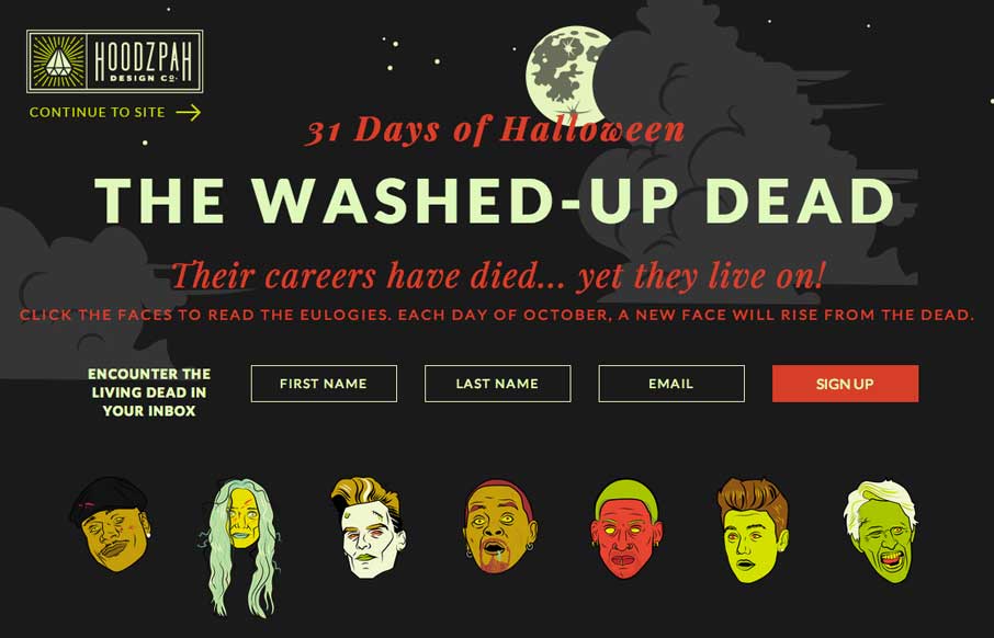 The Washed-Up Dead