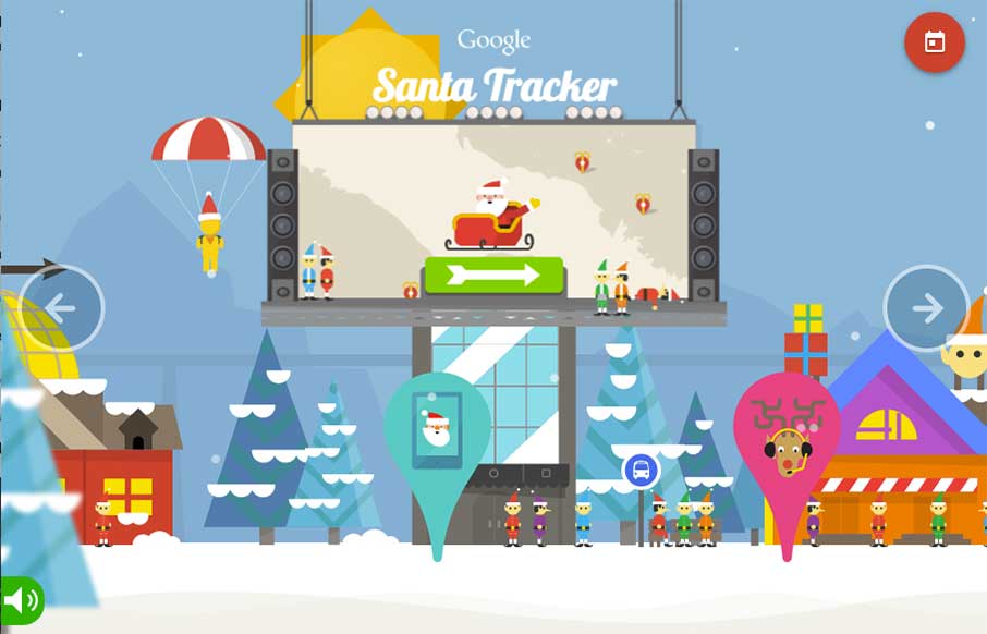 Google & NORAD Santa Tracker