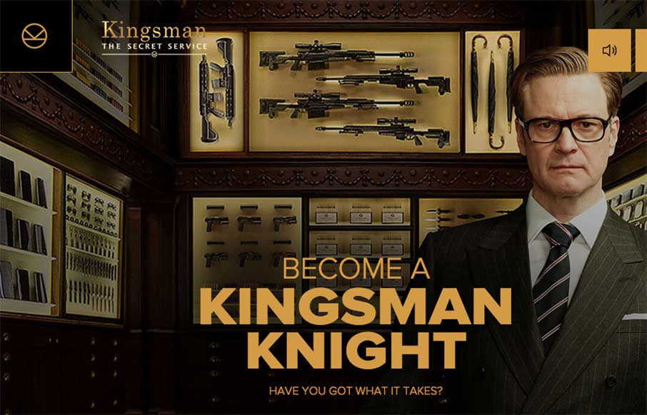 Become a Kingsman Knight