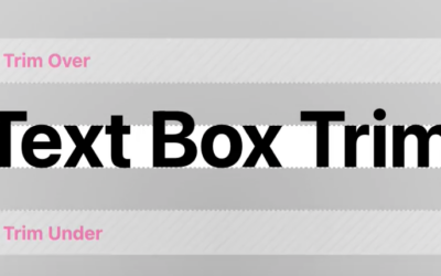 CSS text-box-trim