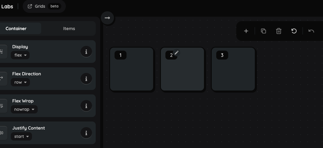 Flexbox bulider