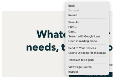 How To Use Chrome’s Developer Tools