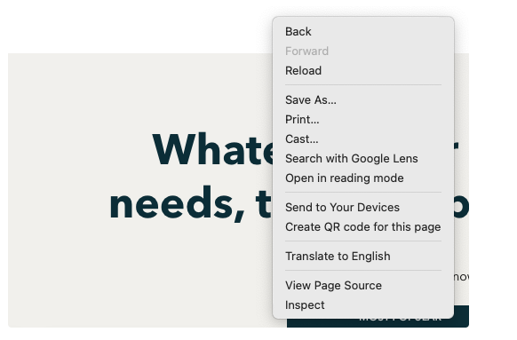 How To Use Chrome’s Developer Tools