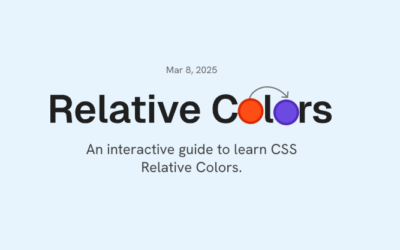 Relative Colors