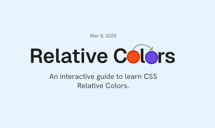 Relative Colors