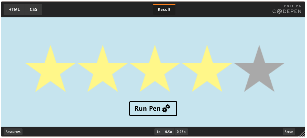 A CSS-Only Star Rating Component and More! 