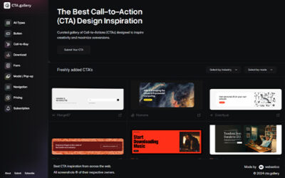 Explore the Web’s Best CTAs at CTA.gallery