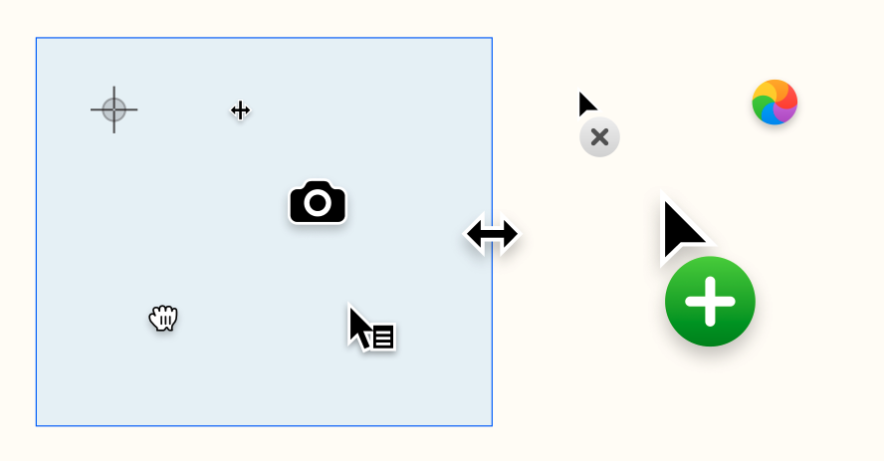 Extending the cursor