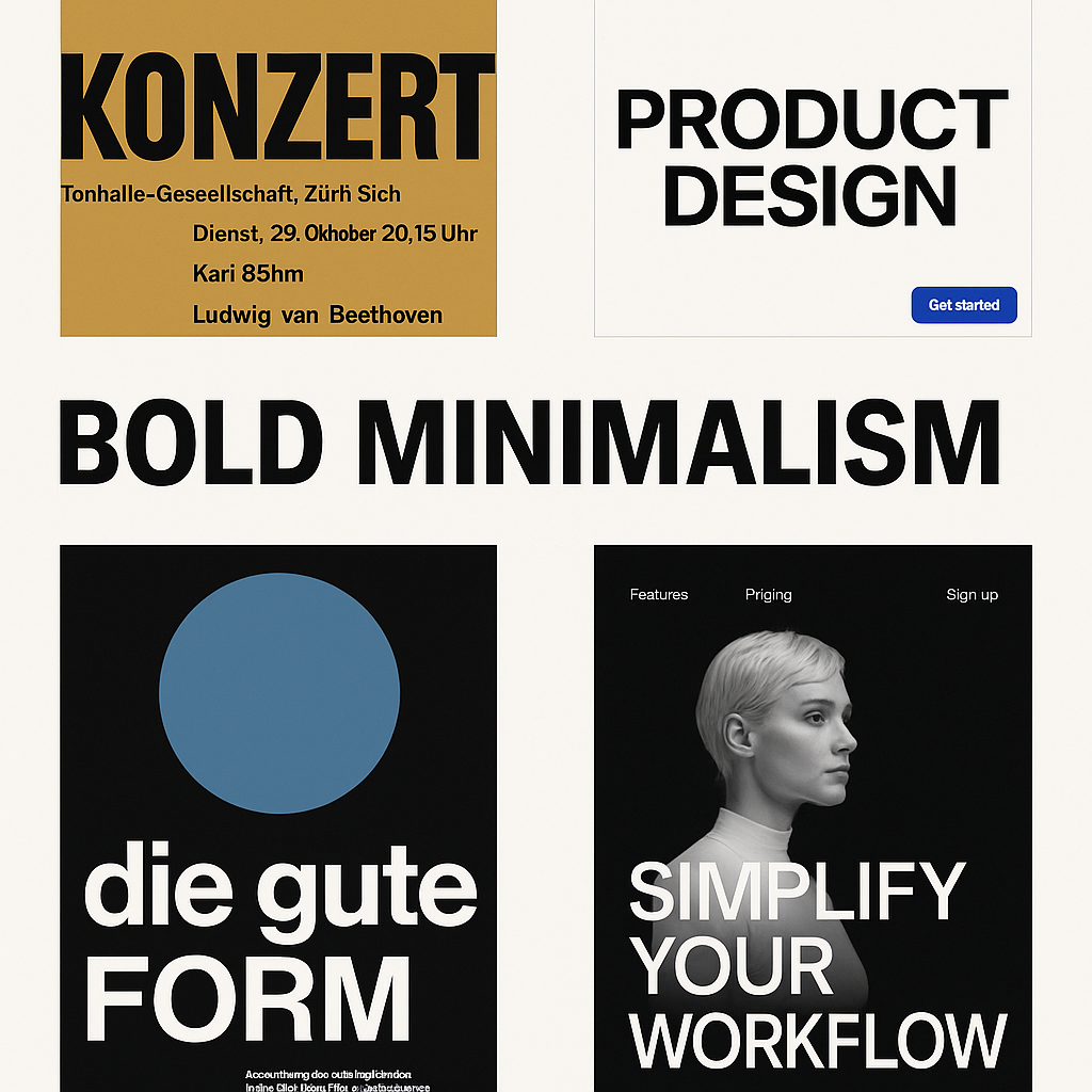 sd-bm - Unmatched Style Swiss vs Bold Minimalism