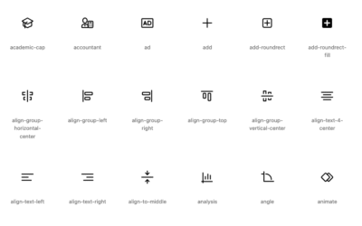 Obra Icons
