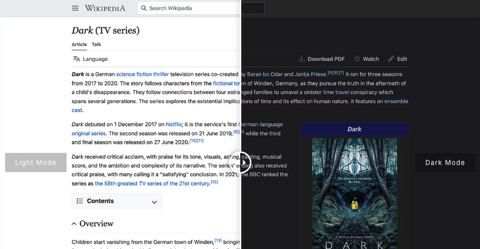Darkmode any Website
