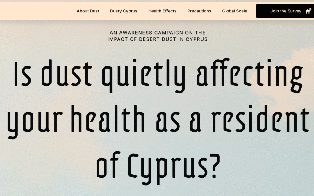 Dust in Cyprus