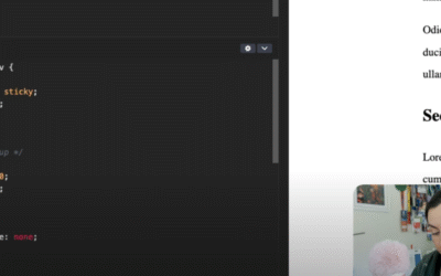 Build a scroll spy in 2 lines of CSS with scroll-target-group and :target-current