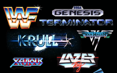 Airbrush art of the 80’s was chrome-tastic!