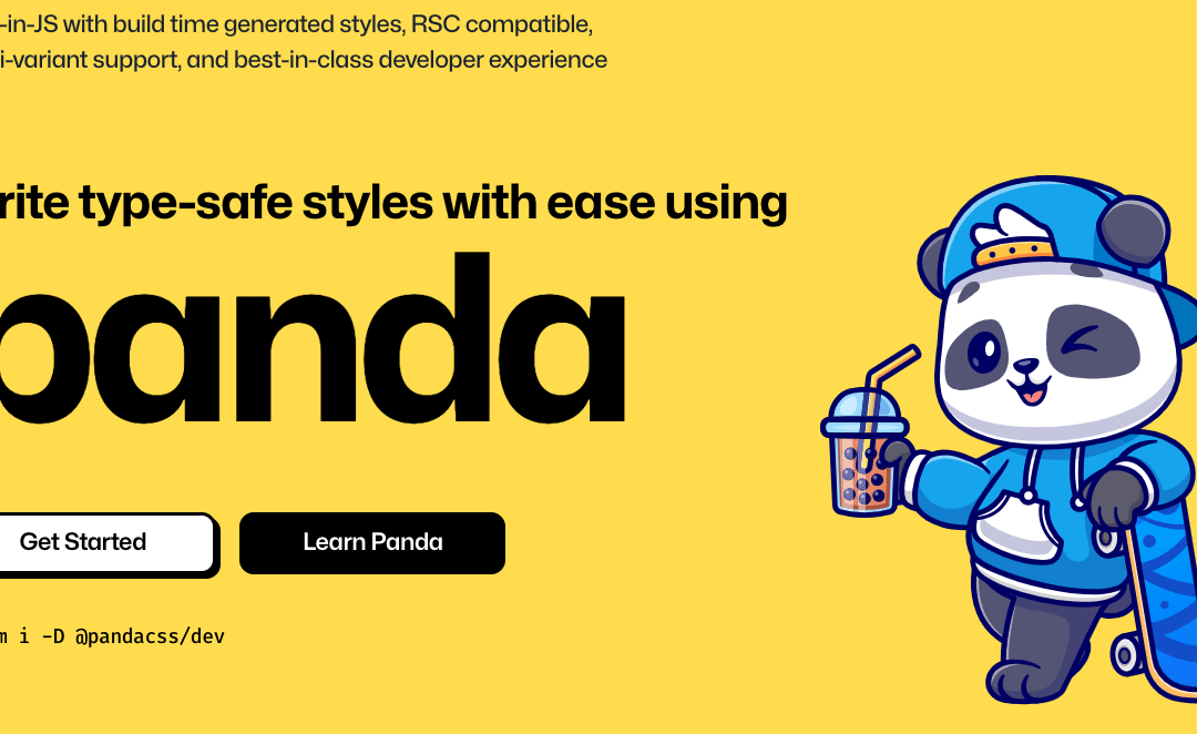 Panda CSS