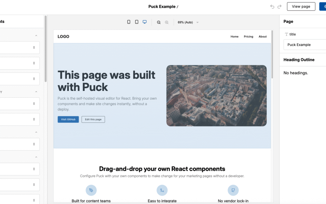 The visual editor for React