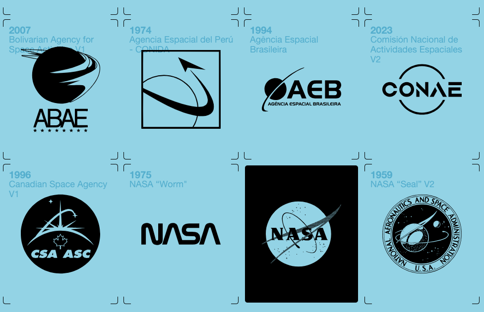 Space Exploration Logo Archive