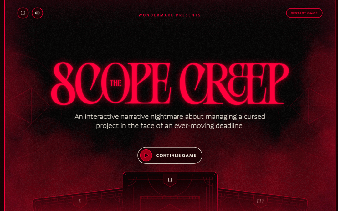 Scope Creep The Game