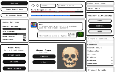 Build your retro component library