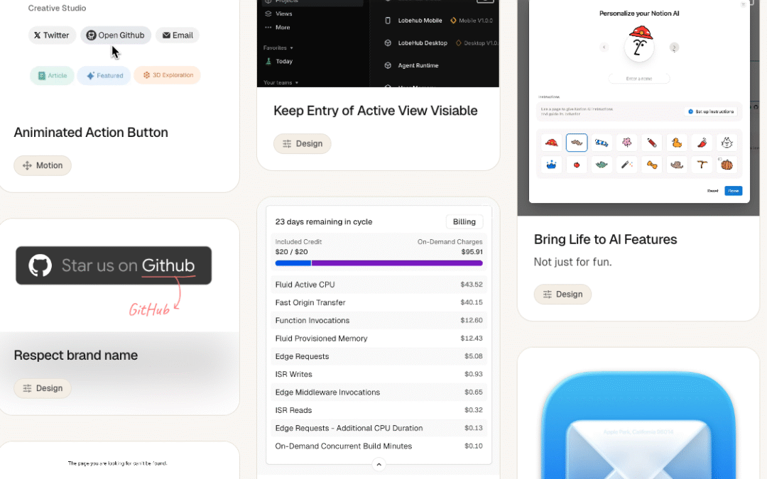 A collection of small detailsthat make big difference