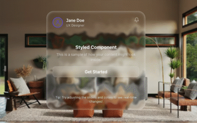 Free Liquid Glass, Glassmorphism & Neumorphism CSS Generator