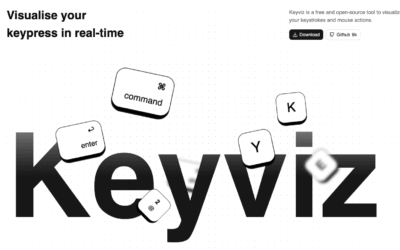 Visualise your keypress in real-time