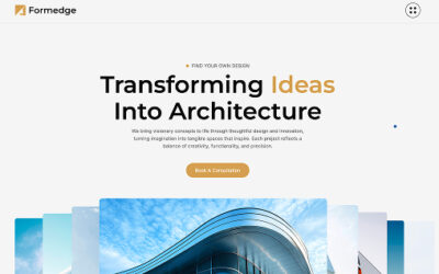 Formedge – Webflow Architecture Template