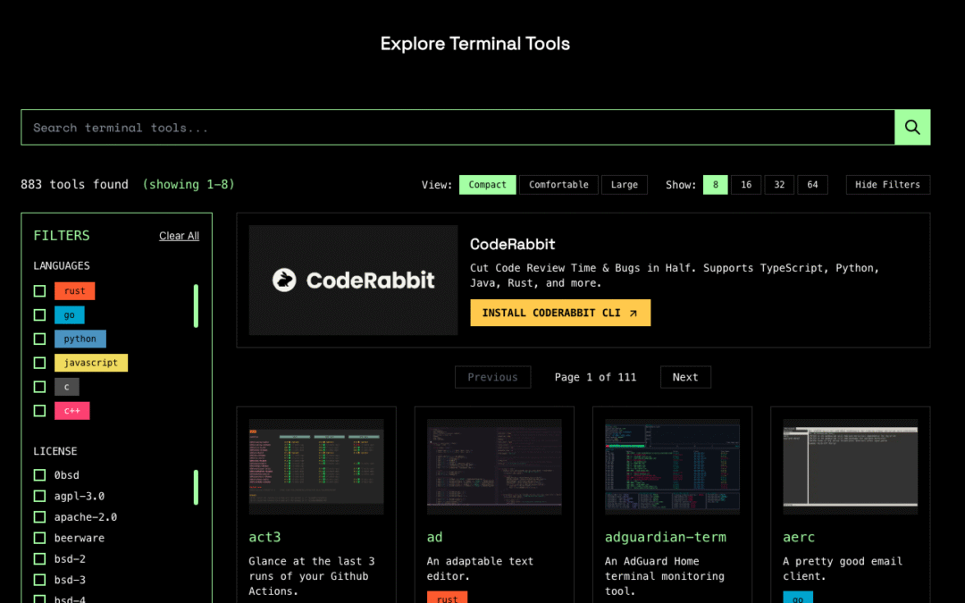 Explore Terminal Tools
