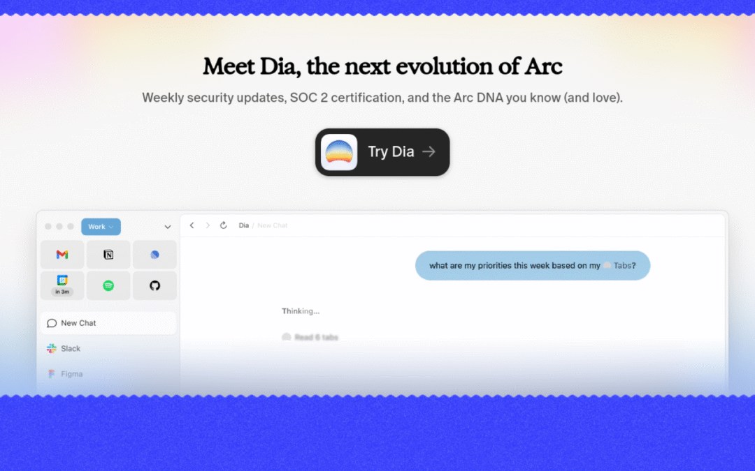 Arc from The Browser Company